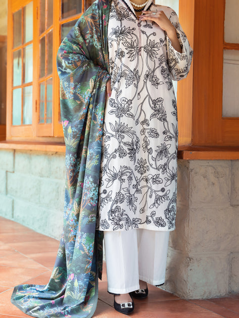 3Pc Stitched Collection  Almirah