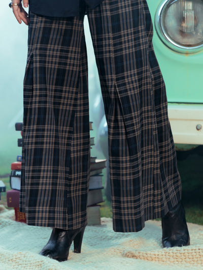 Charcoal Yarn Dyed Trousers - AWP-T-597