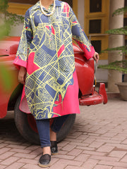 Multicolor Cambric Tunic - ALP-LK-1712