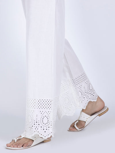 White Dyed Trousers - AL-T-635