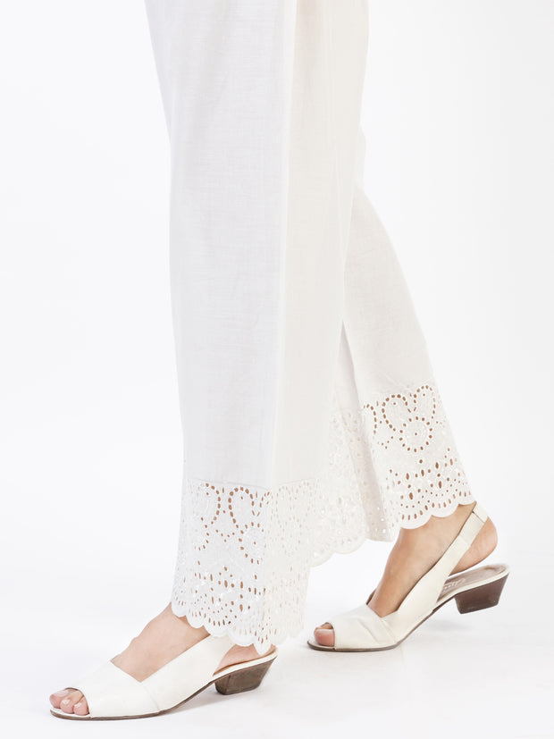 White Dyed Trousers - AL-T-667