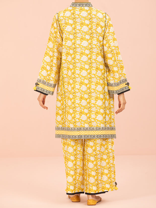 Yellow Lawn 2 Piece Unstitched - ALP-2PS-1562