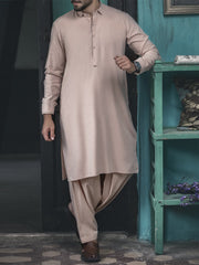 Pink Cotton Kameez Shalwar - AL-KS-2244