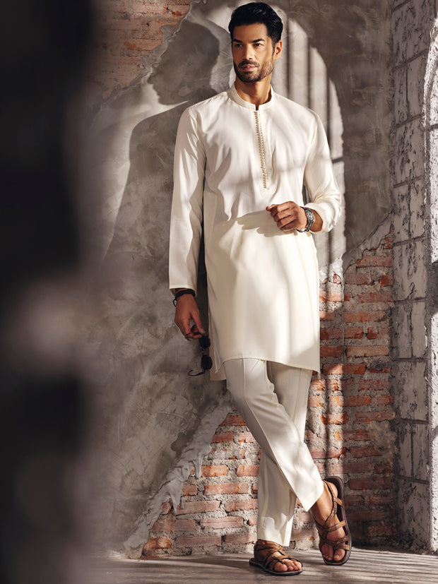 Brands  Blends Cotton Formal Shalwar Kameez for Men  D10 Navy Blue