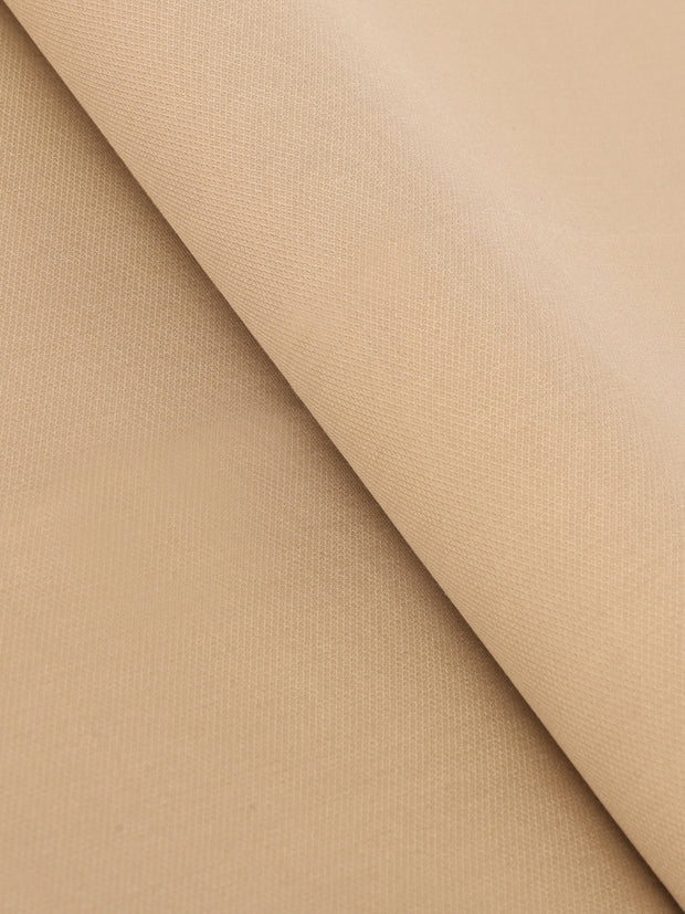 Beige Cotton Unstitched Fabric - Maharaja-836-1E