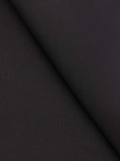 Black Blended Unstitched Fabric - Johar-854E