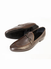Brown Leather Shoes - AL-MSHO-036