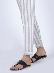 White Dobby Trousers - AL-T-630