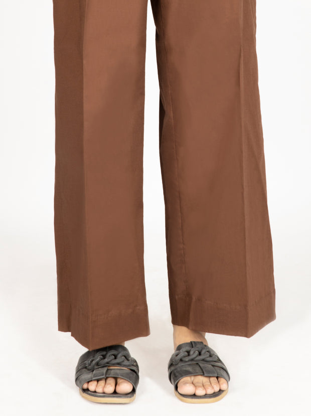 Brown Lawn Trousers - AL-T-538
